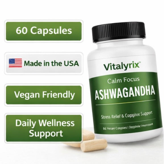 Vitalyrix™ Calm Focus Ashwagandha